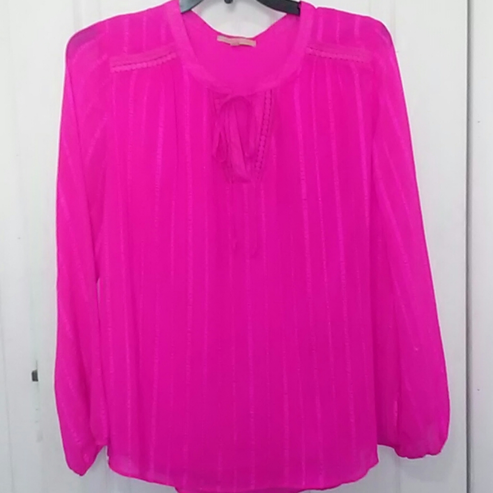 Hot Pink Blouse